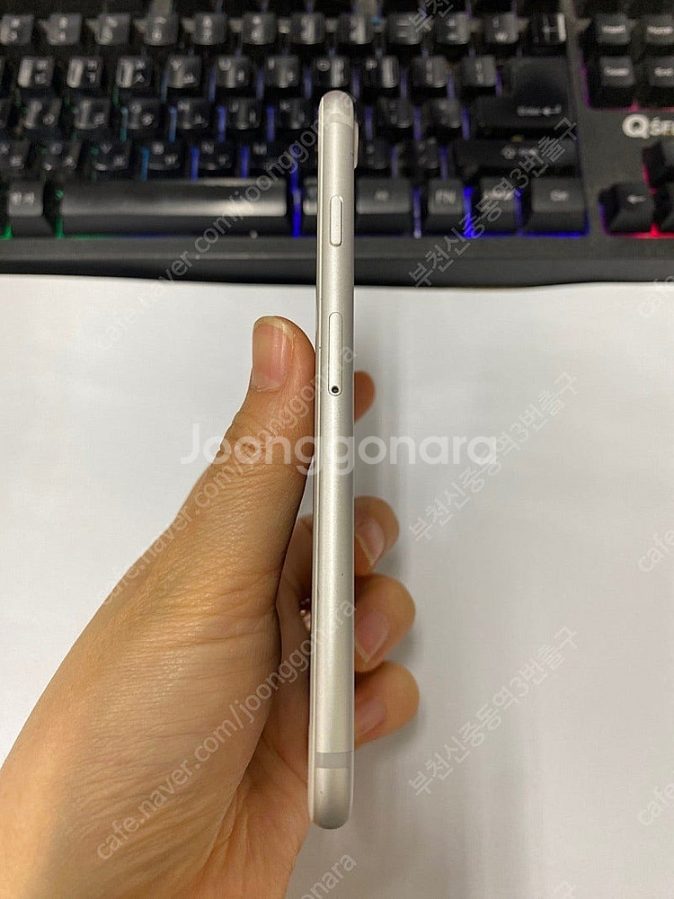 205898 아이폰7 실버 A급 128GB 무잔상 배터...--6