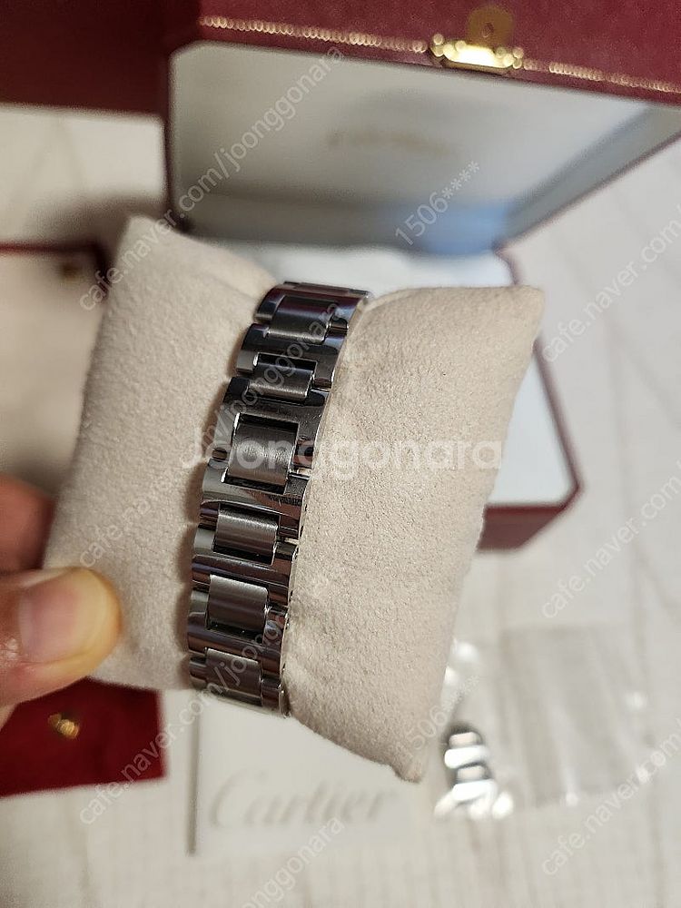 최종가 파격다운)까르띠에 발롱블루 33mm 쿼츠--2