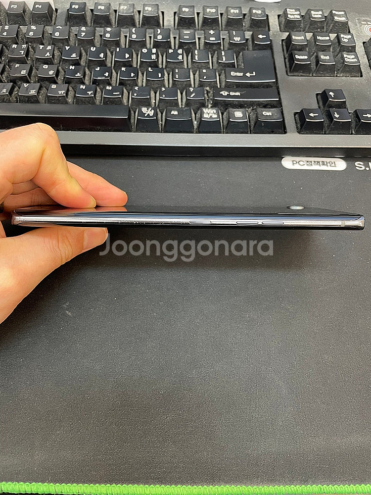 LG벨벳 그레이 128GB 무잔상 상태좋은 중고13만팝...--6