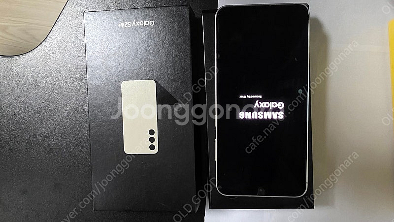 갤럭시 S24+ 앰버 옐로우 256gb 공기계 풀박스--8