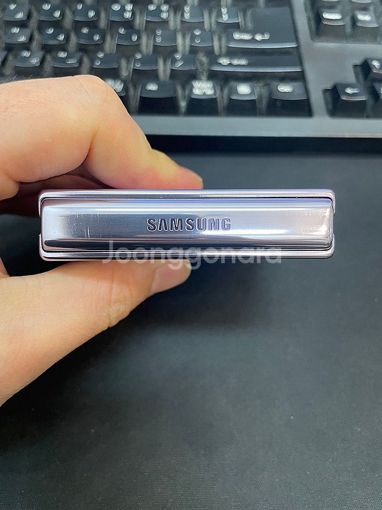 갤럭시Z플립4 보라 256GB 무잔상 상태좋은 중고23...--3