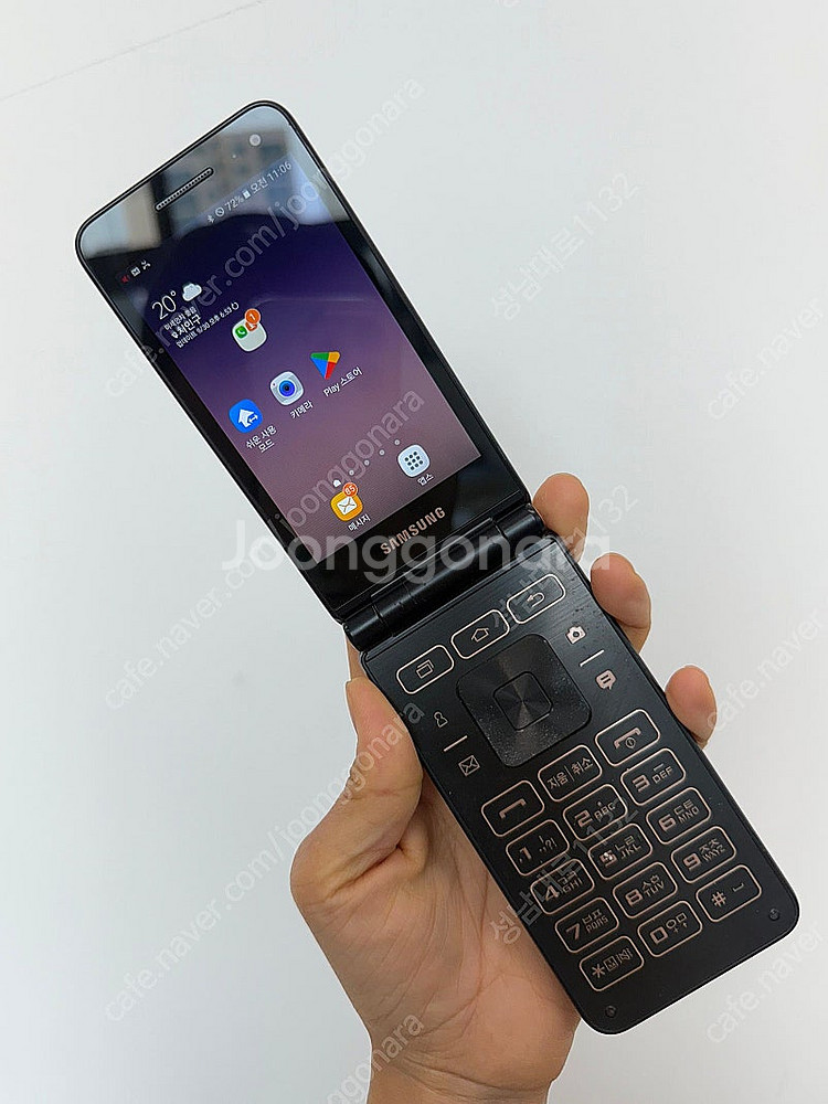 G160 갤럭시 폴더2 블랙 16기가 3만 판매합니다.--0