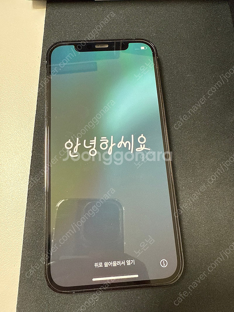 아이폰12프로 128GB 퍼시픽블루 배터리82% (전남...--1