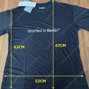 옵티미스틱 러너스 Oversize recycled T-shirt black 사이즈 S팔아요