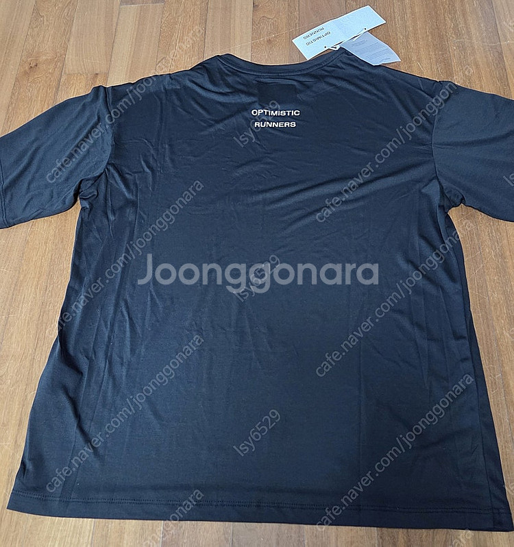 옵티미스틱 러너스 Oversize recycled T-...--2