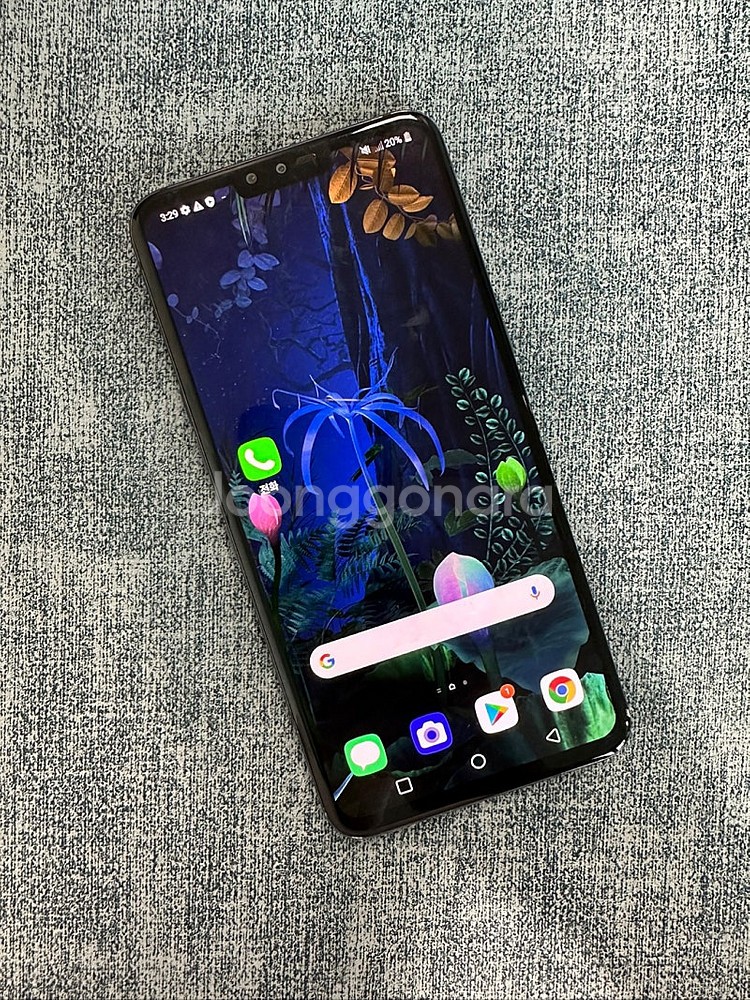 LG V50 128용량 블랙색상 무잔상 상태좋은 미파손...--2