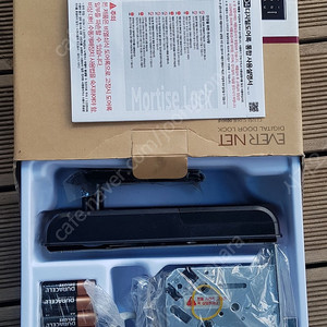 미사용 에버넷 무타공도어락 현관문도어락 현관 디지털 번호키 EN950 키3개