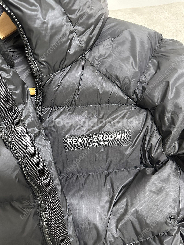 패더다운 패딩 블랙 s--1