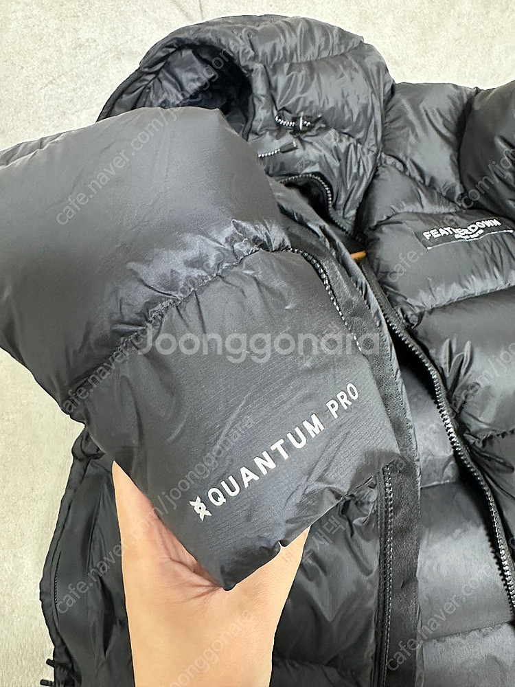 패더다운 패딩 블랙 s--3