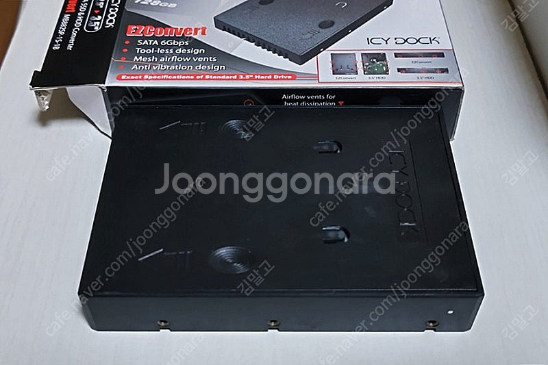 ICY DOCK HDD/SSD 포맷 컨버터 2종 판매--3