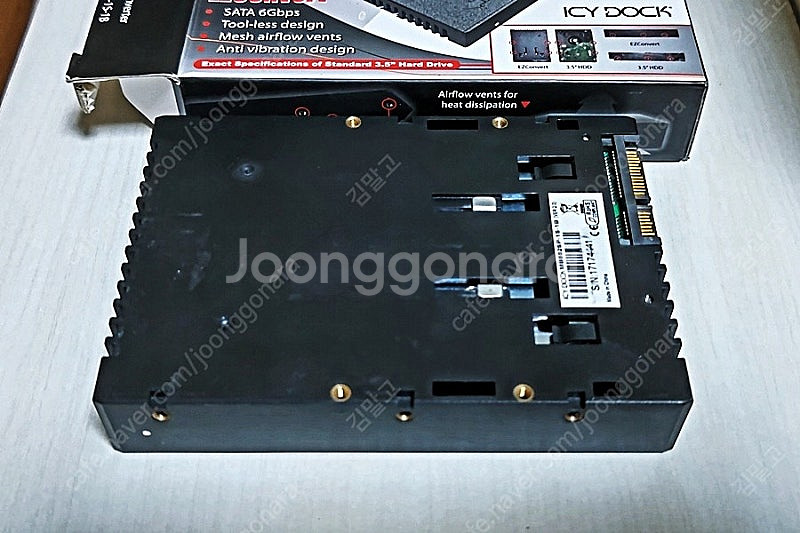 ICY DOCK HDD/SSD 포맷 컨버터 2종 판매--4