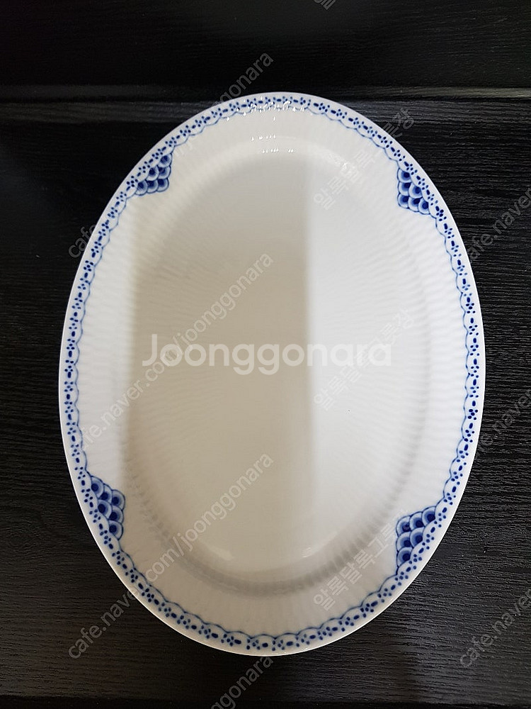 미개봉) 로얄코펜하겐 프린세스 오벌접시 28cm--2