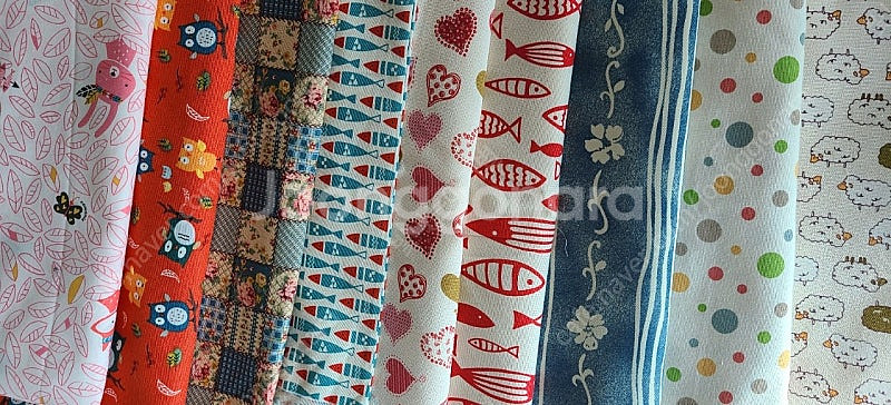 묻지마원단 자투리원단 홈패션용원단 인형옷 강아지옷 만들기 원단 세트--4