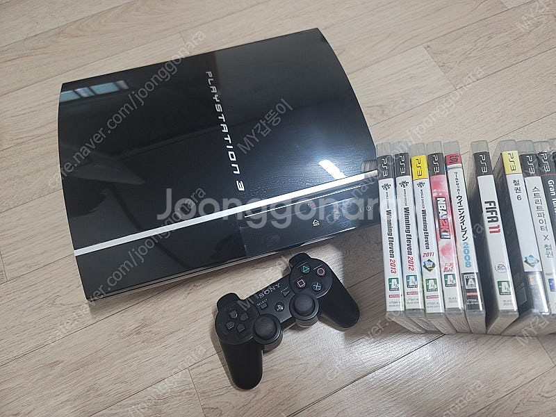 PS3 CECHH05 참치버전 + 18장 타이틀 일괄처...--0