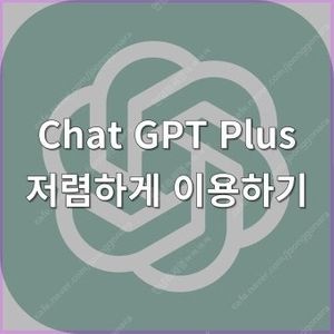 챗지피티 플러스 1년 10인팟 마지막 1명 구해요 특가 3만원 GPT