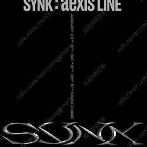 에스파 콘서트 2연석 양도 2025 aespa LIVE TOUR - SYNK : aeXIS LINE -