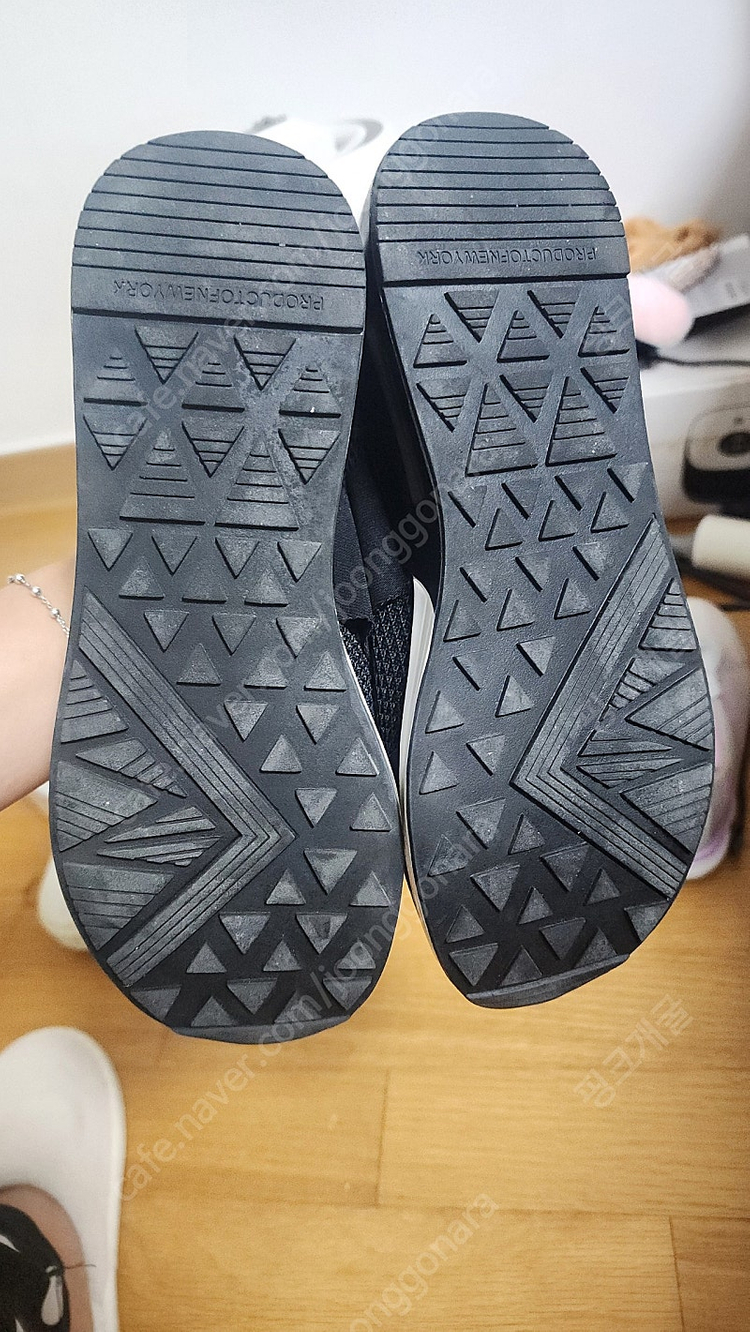 포니 PONY 블랙 스니커즈 메리제인--1