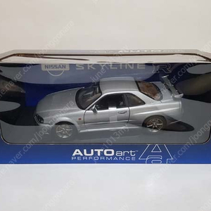 1:18 오토아트 Autoart/ 닛산 스카이라인 R34/ 다이캐스트 모형자동차 팝니다