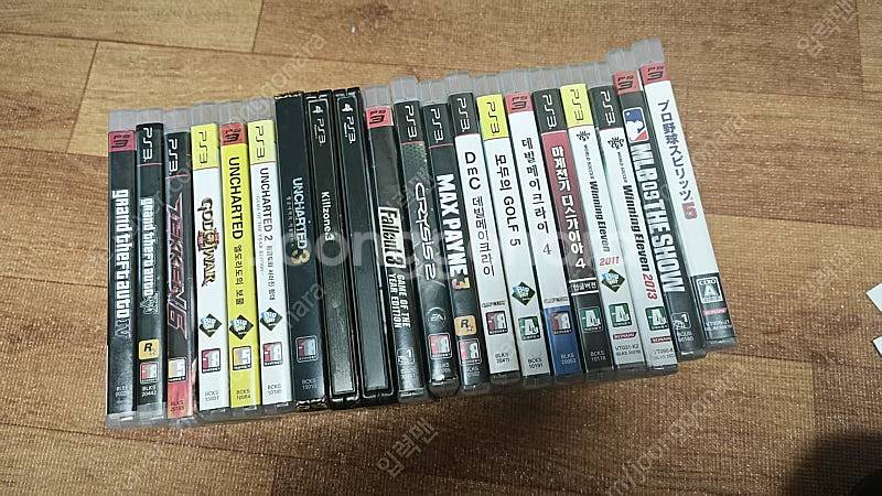 PS3 플스3 타이틀 20장 일괄처리 택포 9만--0