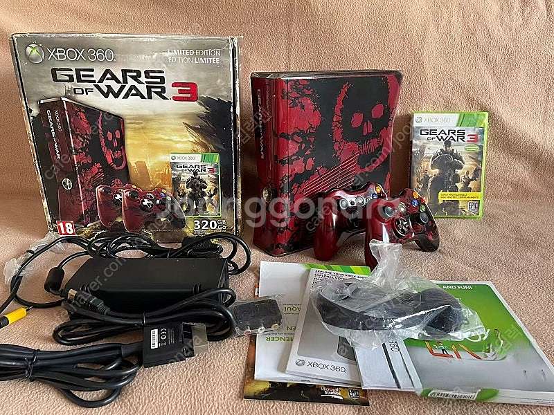 신품급 xbox360 기어스 오브 워 한정판 판매 2패...--0