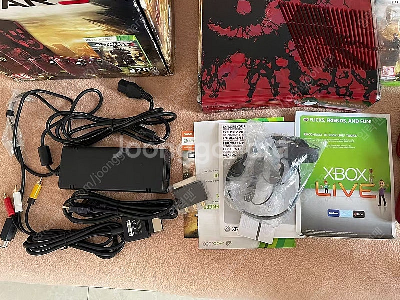 신품급 xbox360 기어스 오브 워 한정판 판매 2패...--1