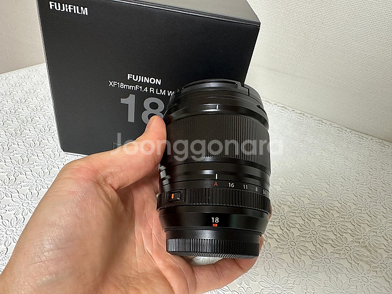 후자 xf18mm f1.4 R LM WR 렌즈 판매합니다--0