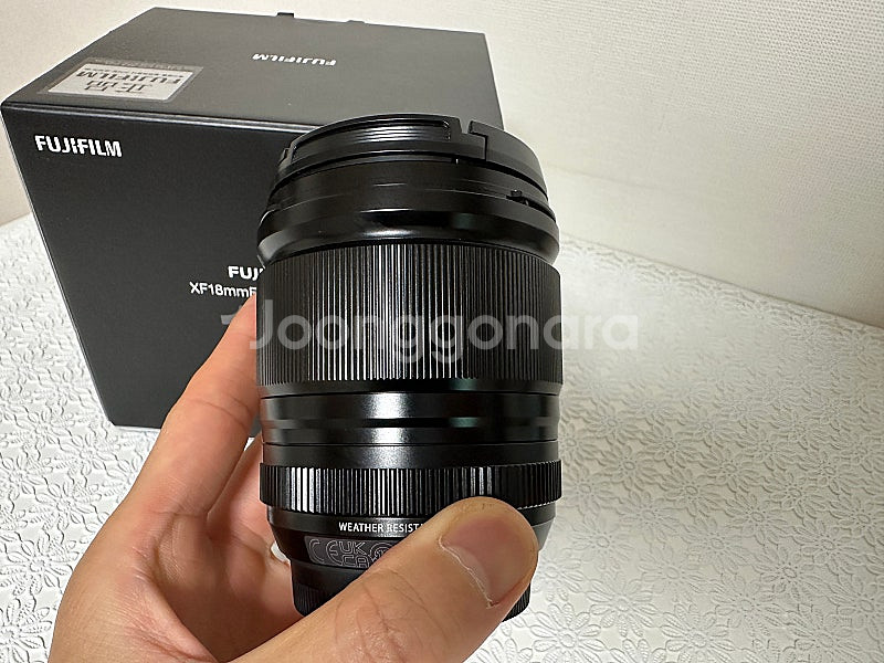 후자 xf18mm f1.4 R LM WR 렌즈 판매합니다--2