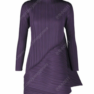 플리츠플리즈 칼라 튜닉