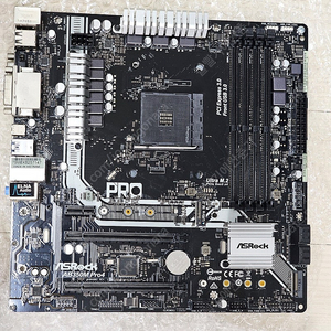 ASROCK AB350M PRO4 메인보드 판매 ,