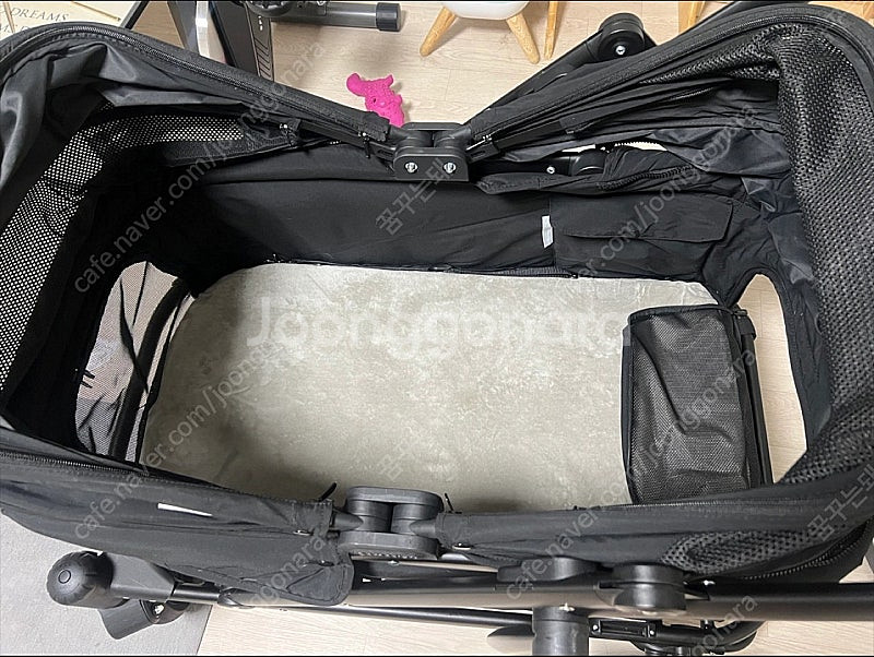 폼포라펫 강아지유모차 클래식웨건 딥블랙색상--1