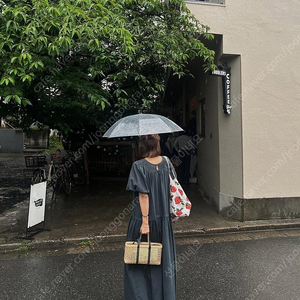 위꼬모 뉴데이지 원피스 isabelkim 차콜