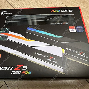 G.SKILL 지스킬 DDR5-6000 CL26 TRIDENT Z5 NEO RGB H (32GB(16GBx2)) 서린 정품