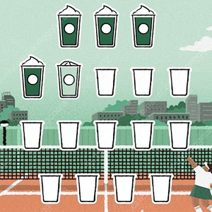 스타벅스 프리퀀시 미션 개당1500 팝니다