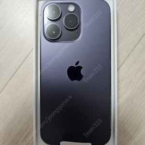 SSS급 아이폰14프로 퍼플 128GB 판매합니다.