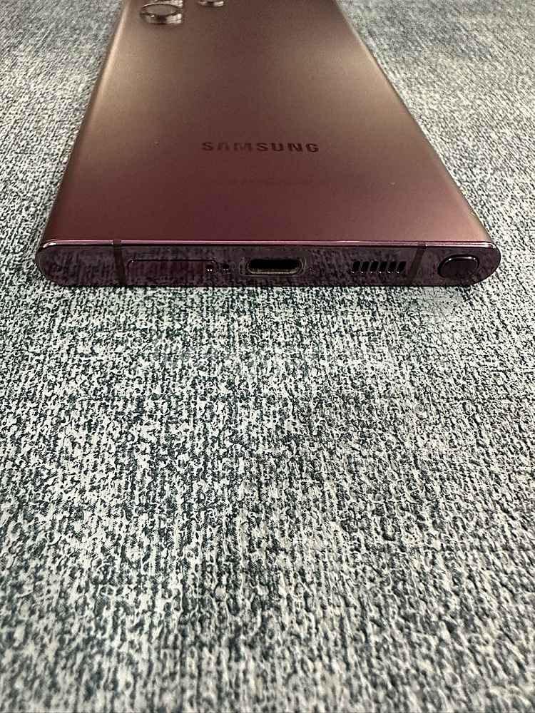 갤럭시S22울트라 256G 버건디 외관S급 잔상있는폰 ...--8