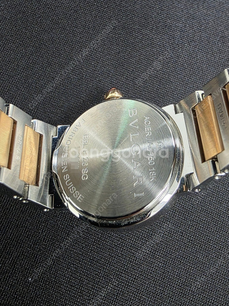 불가리-불가리 레이디 26mm 쿼츠 로즈골드&베젤다이아...--8