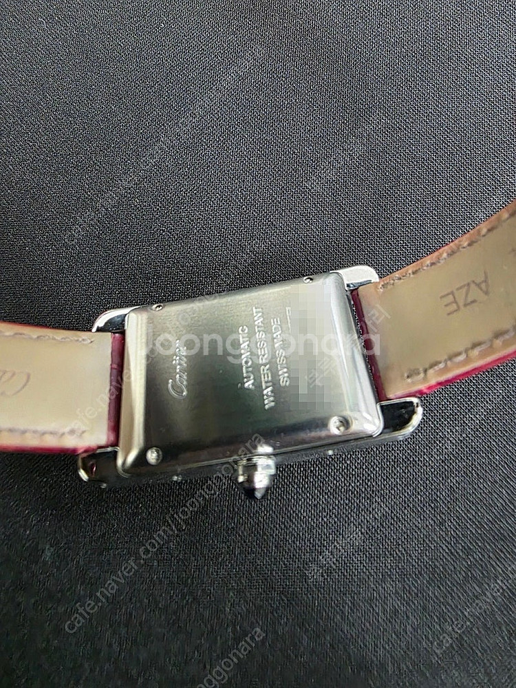 까르띠에 cartier 여성 탱크 아메리칸 미디움 오토...--7