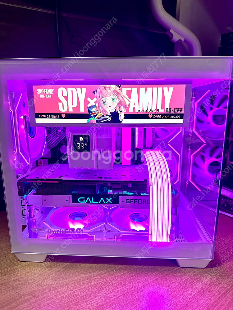 데스크탑 PC 컴퓨터 팝니다. 게이밍·영상편집·화이트--5