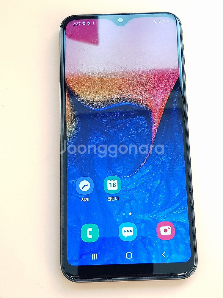 갤럭시A10E 32G 블랙(A102) 무잔상 5.5만원--0