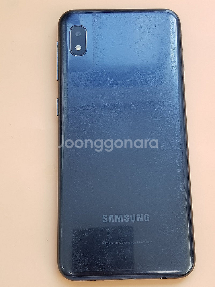 갤럭시A10E 32G 블랙(A102) 무잔상 5.5만원--1
