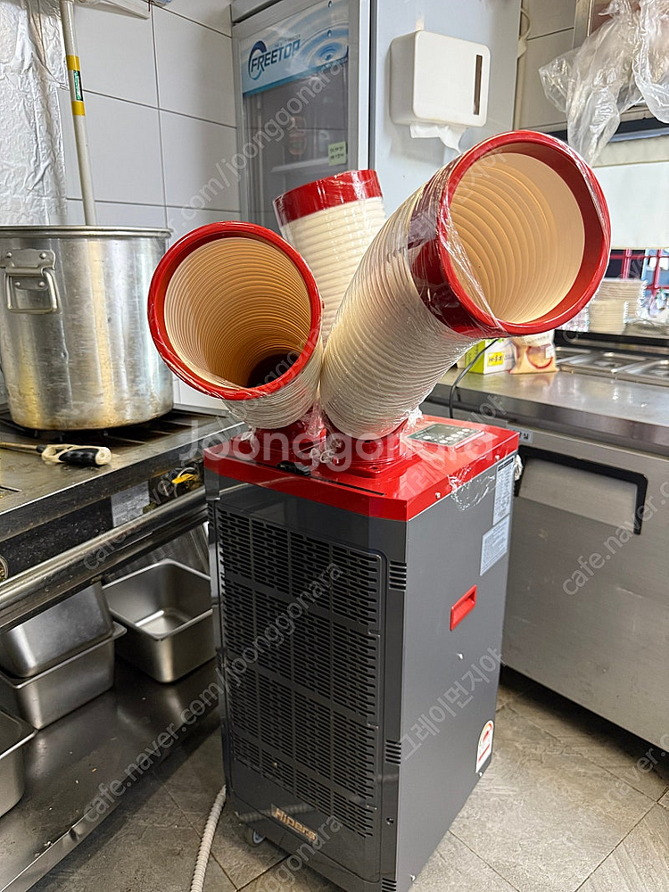 대성 하이원 산업용 코끼리 에어컨 2구 (한번 작동한 거의 새거)--0