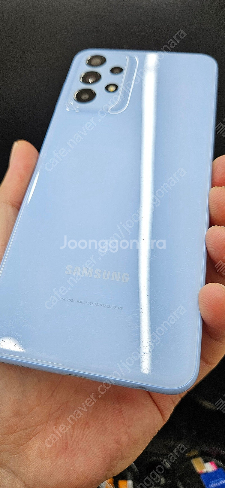 갤럭시A23 A235 128G 블루 9만 인천 부평--2