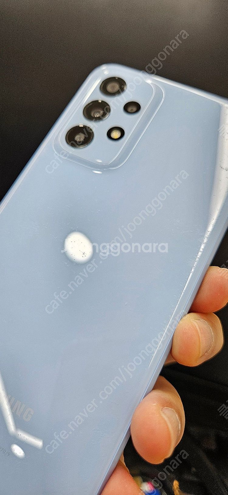 갤럭시A23 A235 128G 블루 9만 인천 부평--3