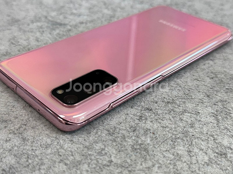 갤럭시S20 핑크 128G 외관 깔끔한 가성비 단말기 실사용 추천 21년8월개통 11만 판매해요--6