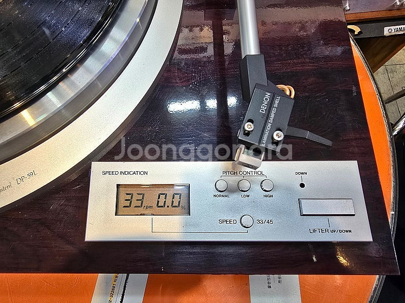 데논 dp-59l 턴테이블 (반자동)--2