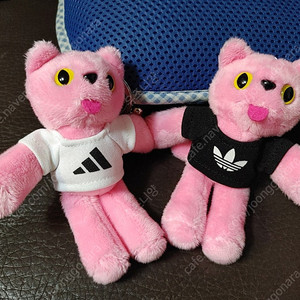 콤포트 아디다스 삐용이 핑크 키링