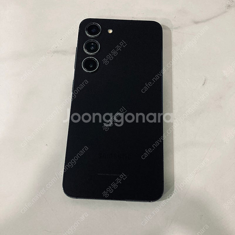 갤럭시 S23 블랙 256용량 잔상없구 깨끗한기기 34만원 판매합니다!--1