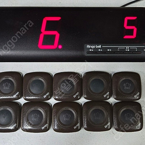 링고벨제품 무선호출벨 팝니다 GSR-2 1대 방수벨 GST-200N 10개 2주사용