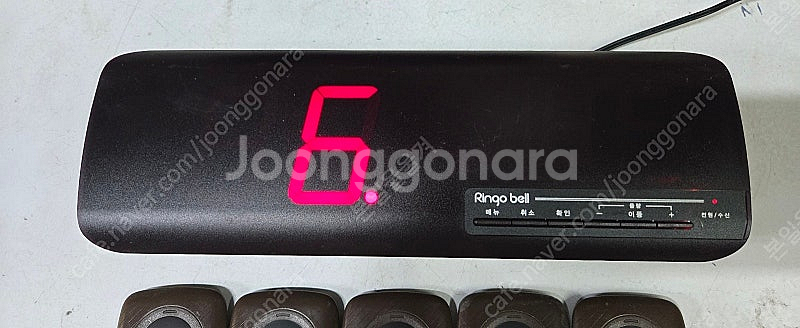 링고벨제품 무선호출벨 팝니다 GSR-2 1대 방수벨 GST-200N 10개 2주사용--2