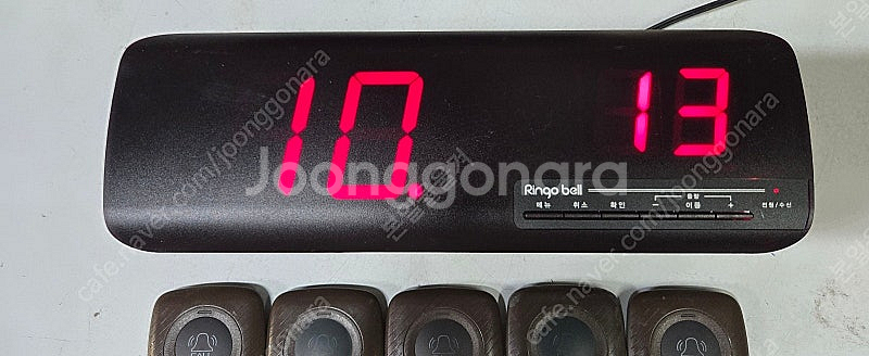 링고벨제품 무선호출벨 팝니다 GSR-2 1대 방수벨 GST-200N 10개 2주사용--3